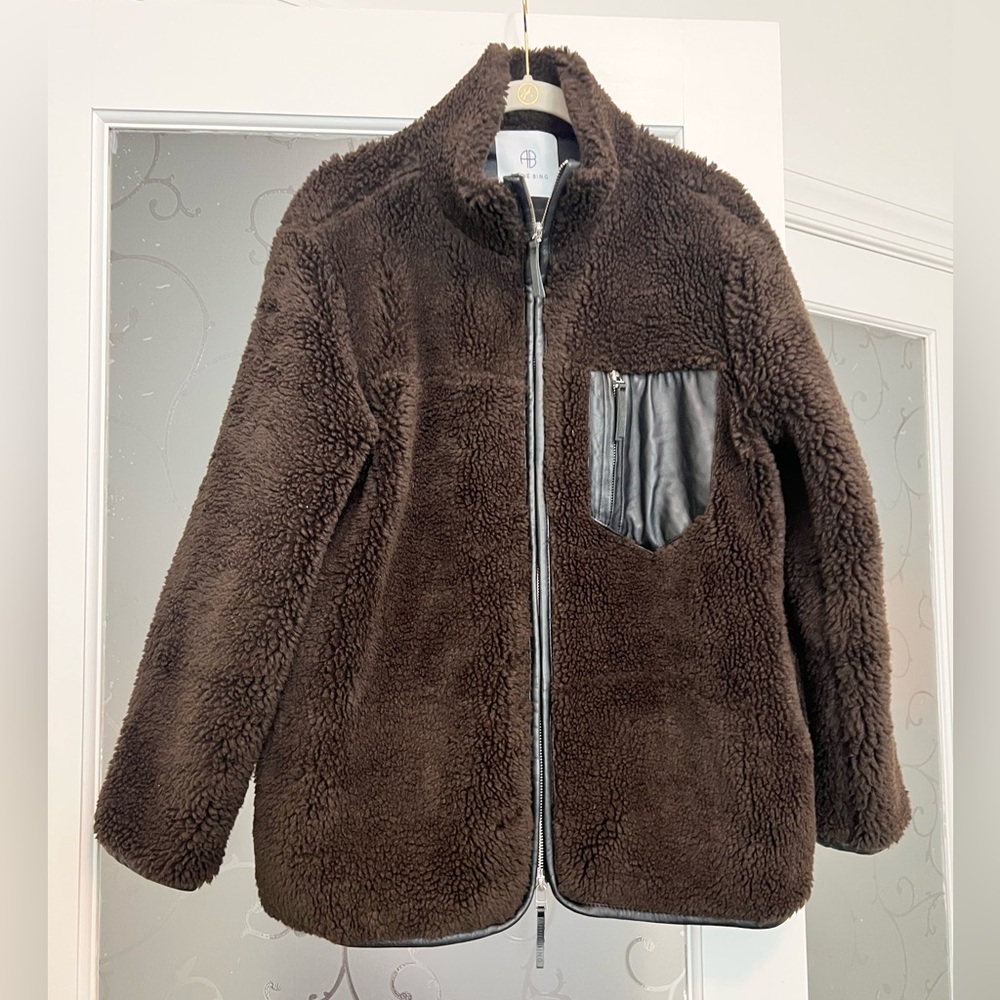 Anine Bing Ryder Teddy jacket
